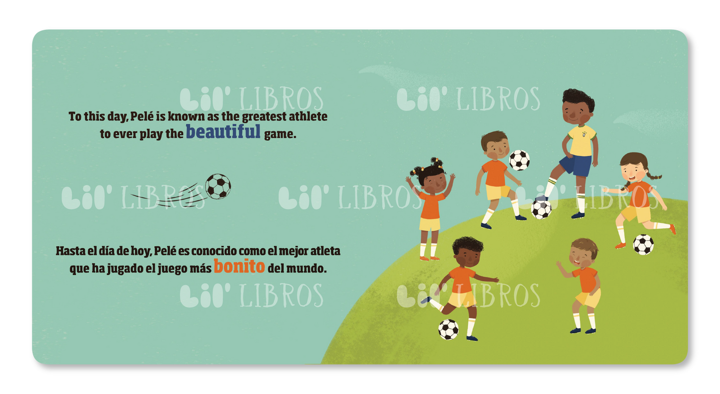 The Life of / La vida de Pelé (Bilingual English and Spanish)