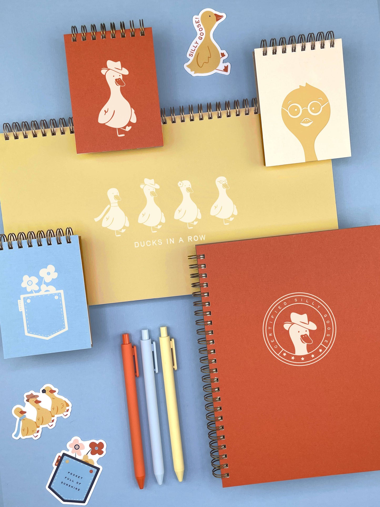 Flower Pocket Mini Jotter Notebook