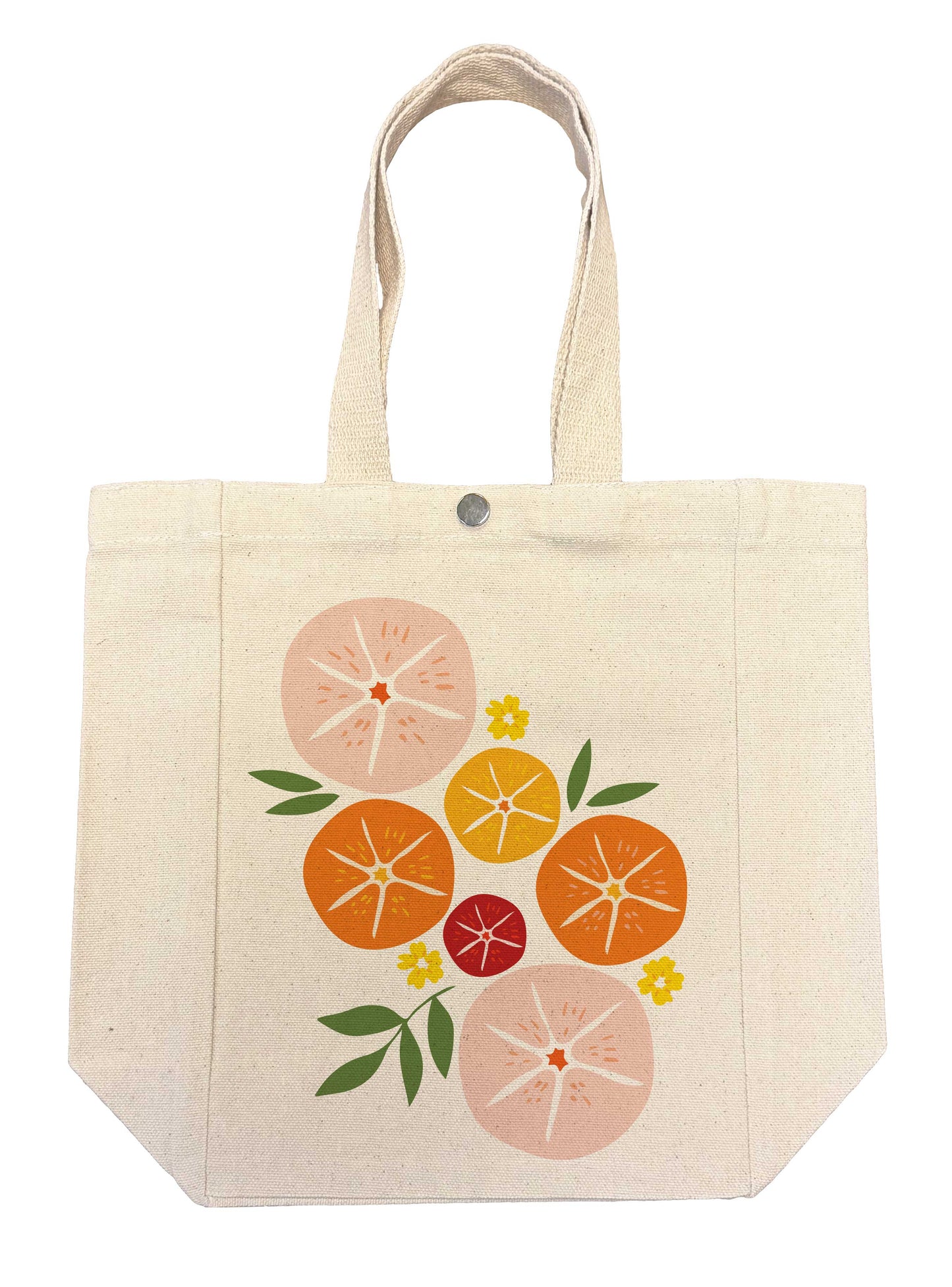 Fruit Slices with Leaves Lunch Bag