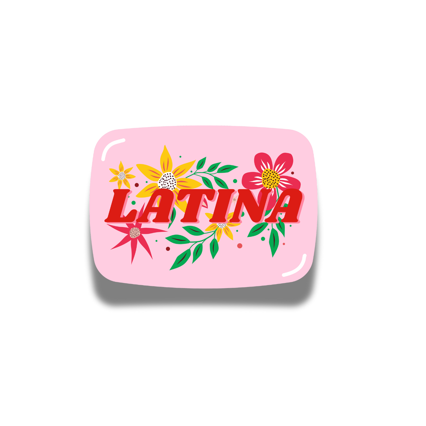 Latina Sticker