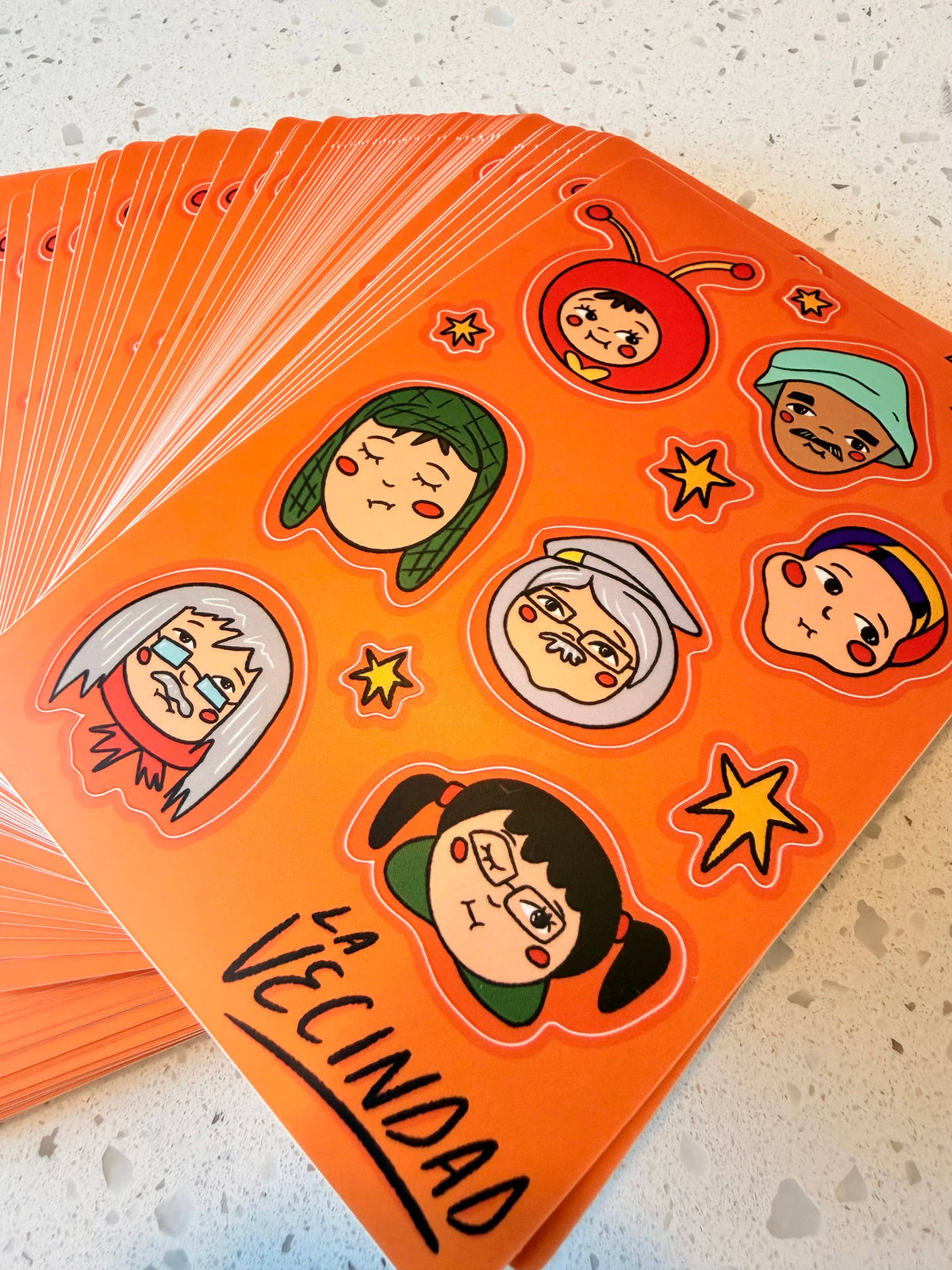 La vecindad - Sticker Sheet