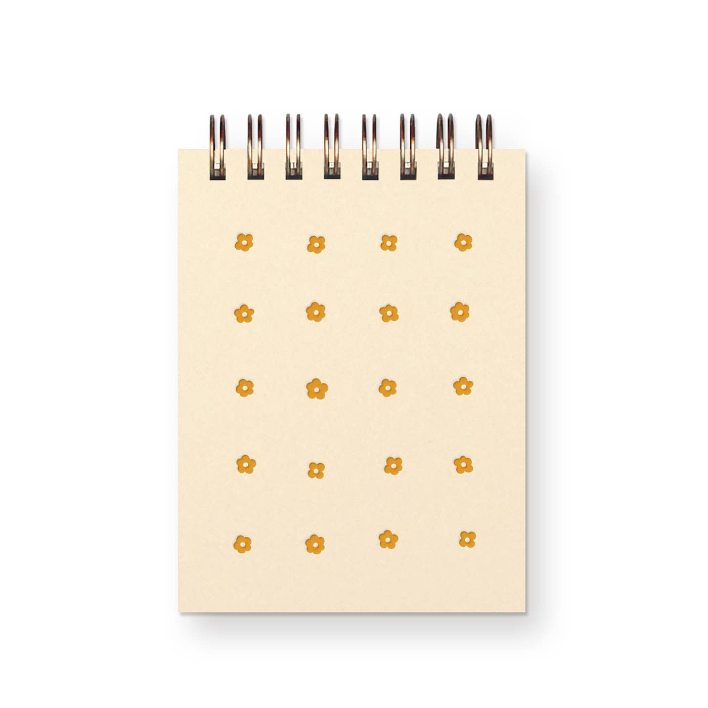 Flower Grid Mini Jotter Notebook: Thistle Cover | Canyon Ink