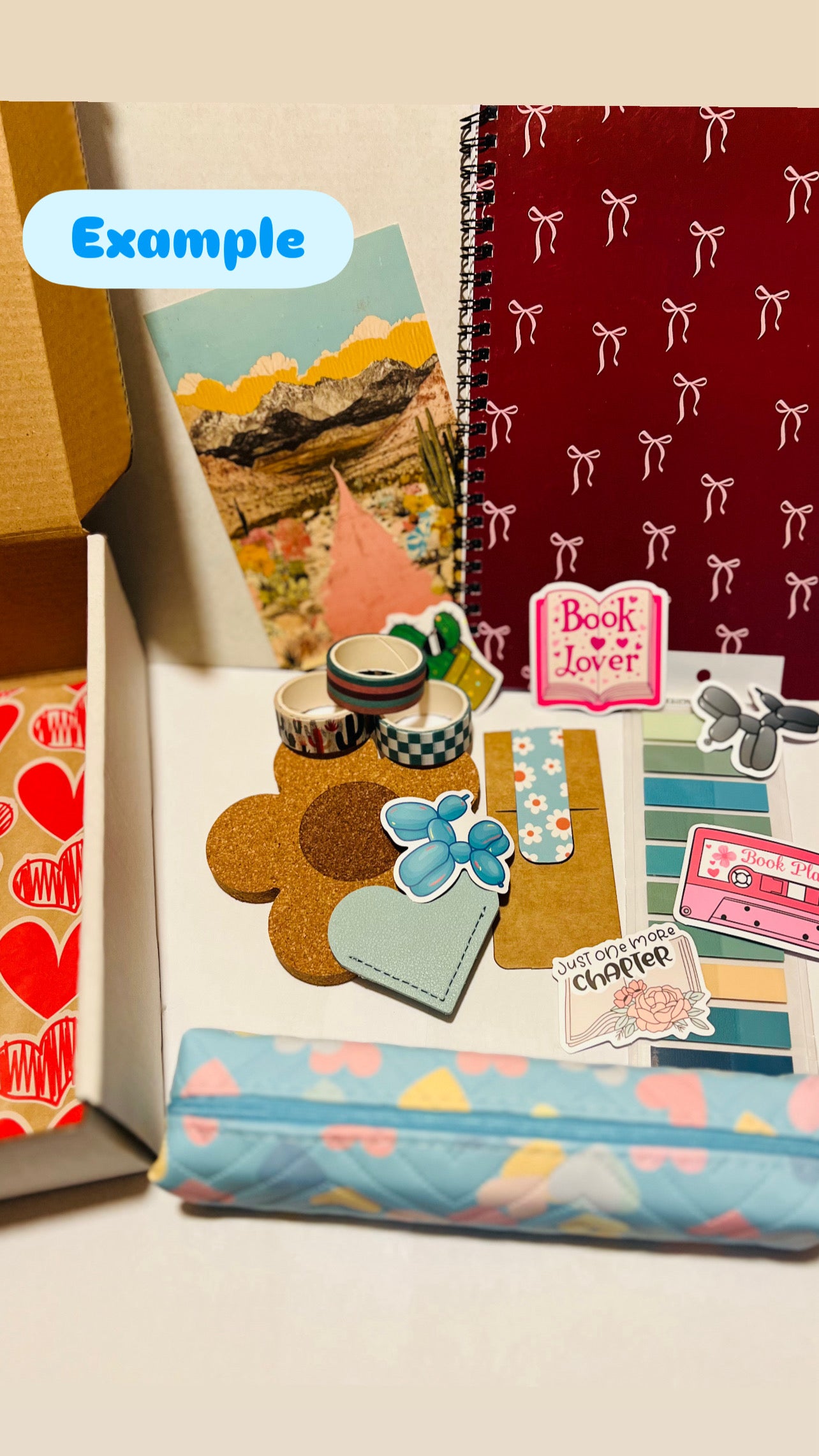 Mystery Stationery Bookish Box - Small