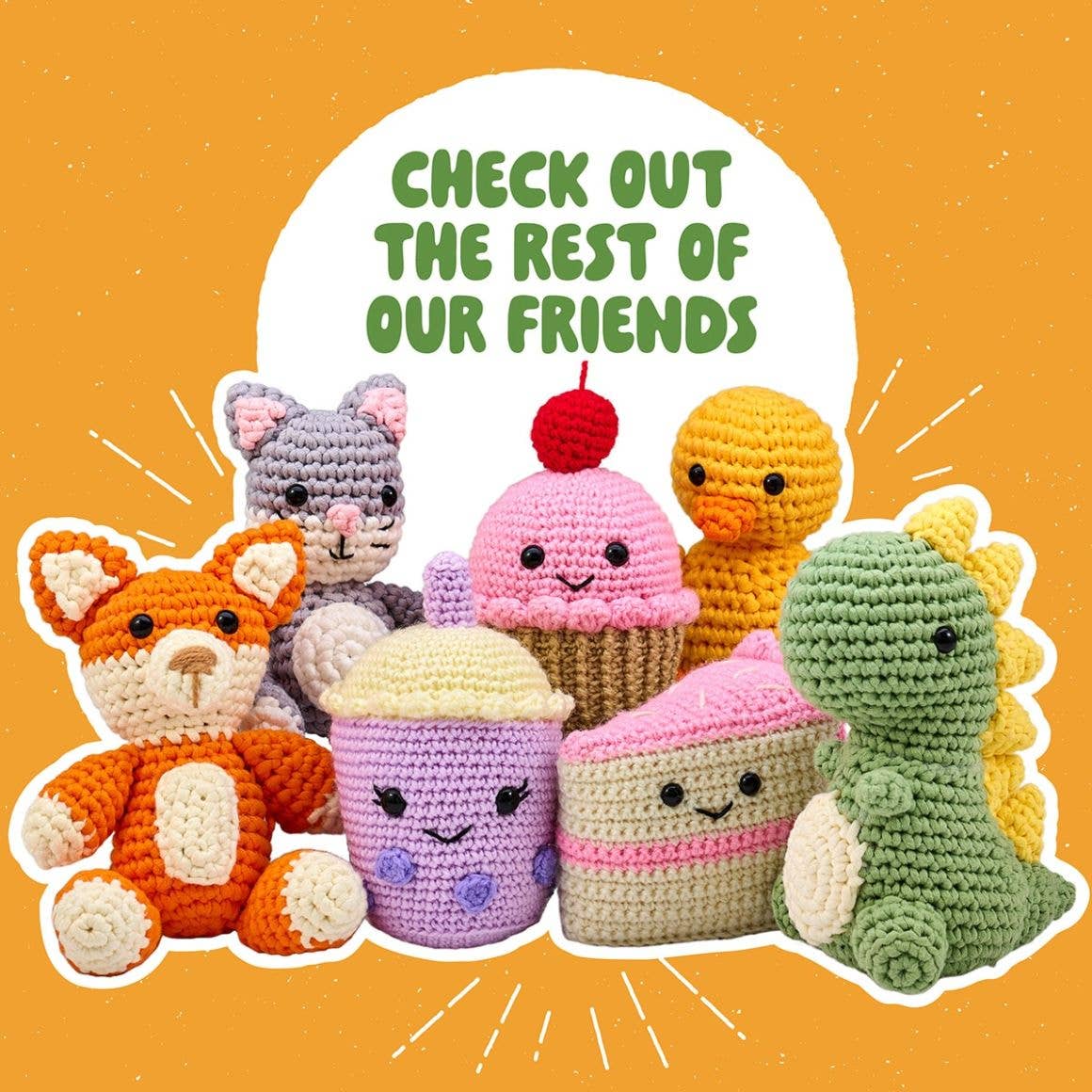 Bucilla ® Amigurumi Crochet Kit - Quackers the Duck 5"