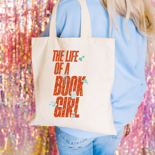 Book store Tote Bag | Reader Gift | Life of a Book Girl