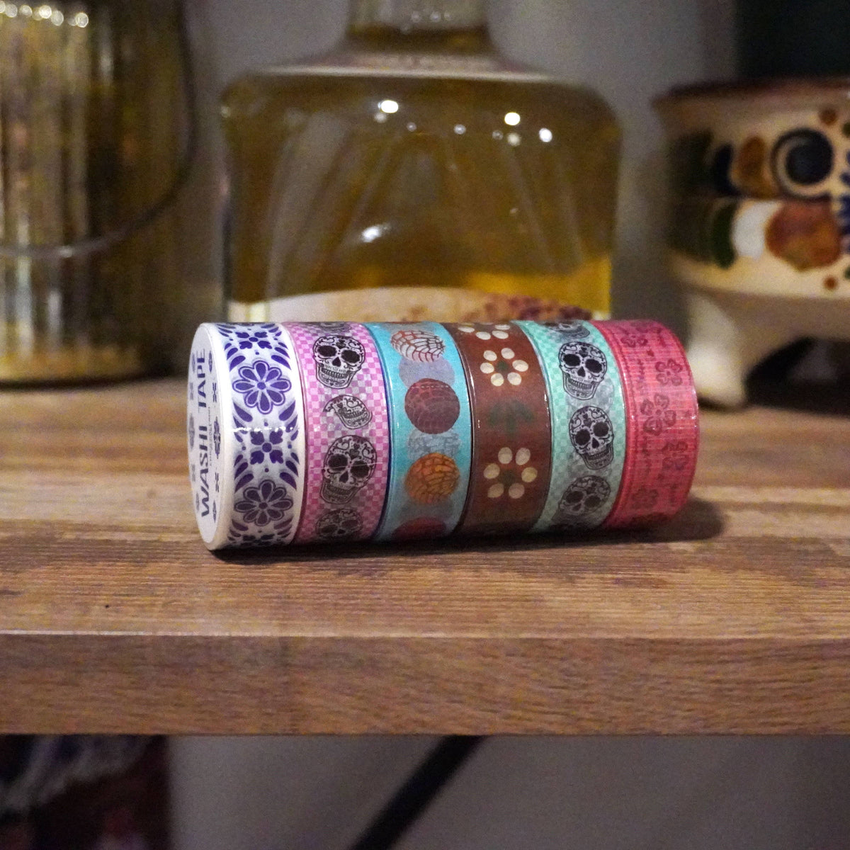 Barro Floral Mexican Washi Tape