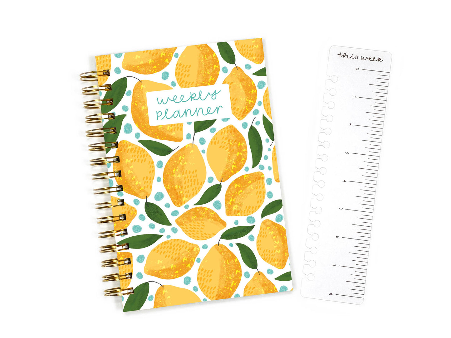 Lemons Undated Weekly Planner