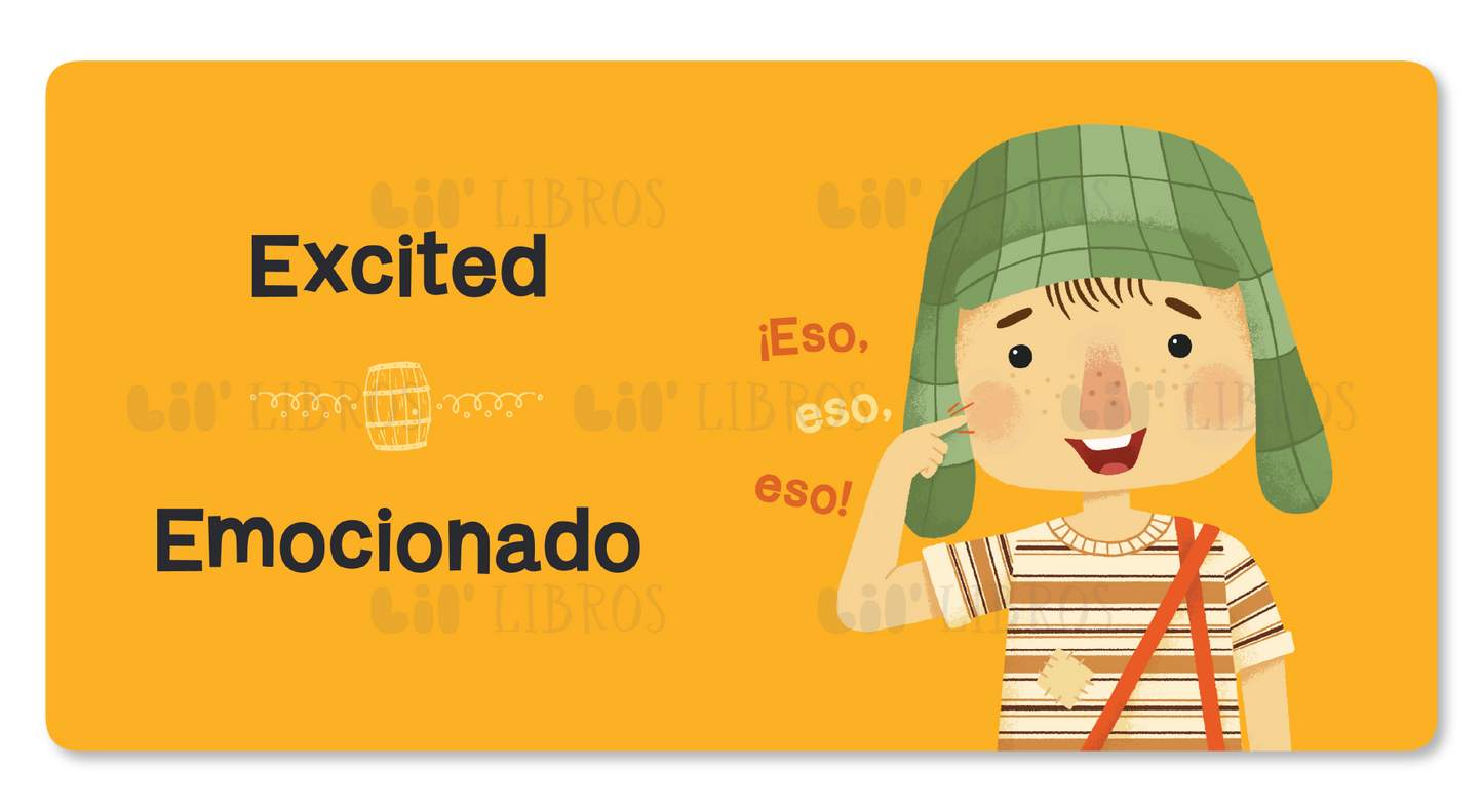 El Chavo: Emotions / Emociones (Bilingual English and Spanish)