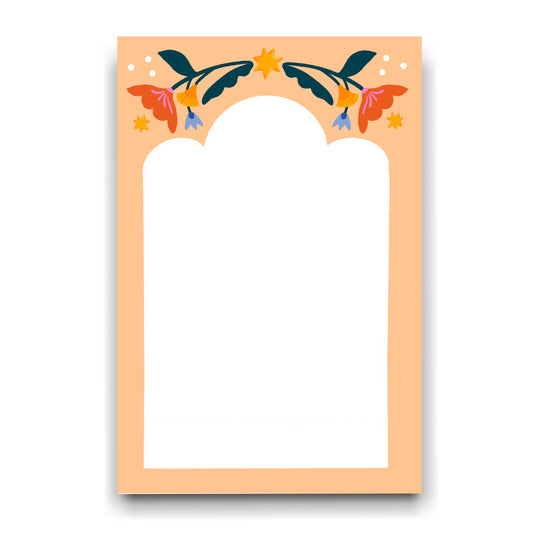 Flores - Spanish Floral Notepad