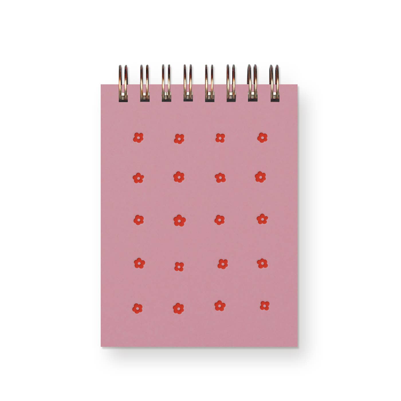 Flower Grid Mini Jotter Notebook: Thistle Cover | Canyon Ink