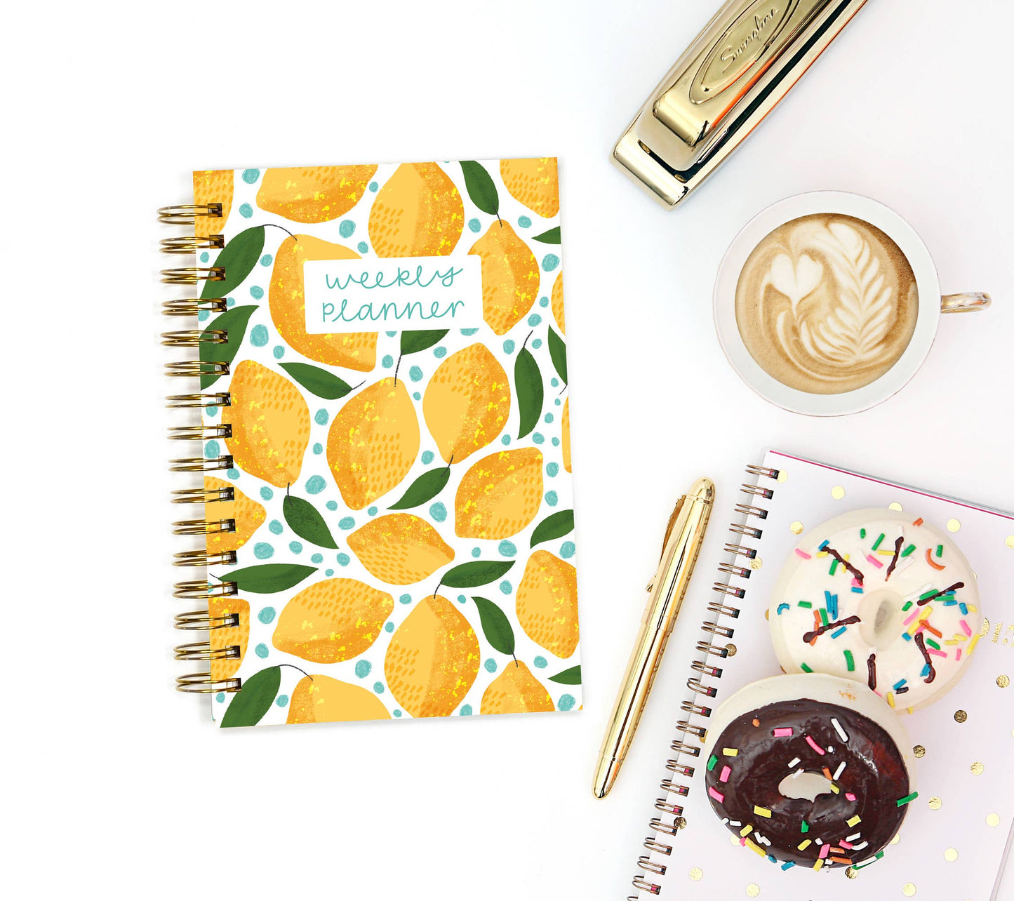 Lemons Undated Weekly Planner
