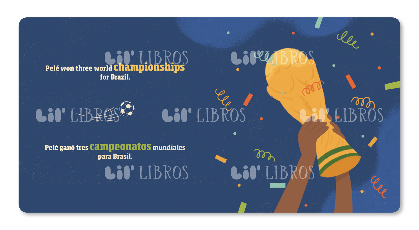 The Life of / La vida de Pelé (Bilingual English and Spanish)