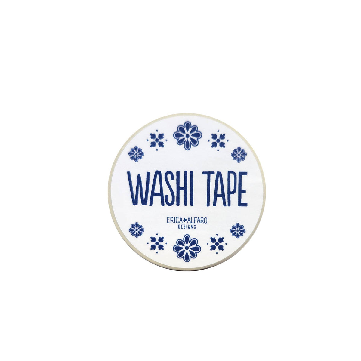 Talavera Azul Mexican Washi Tape
