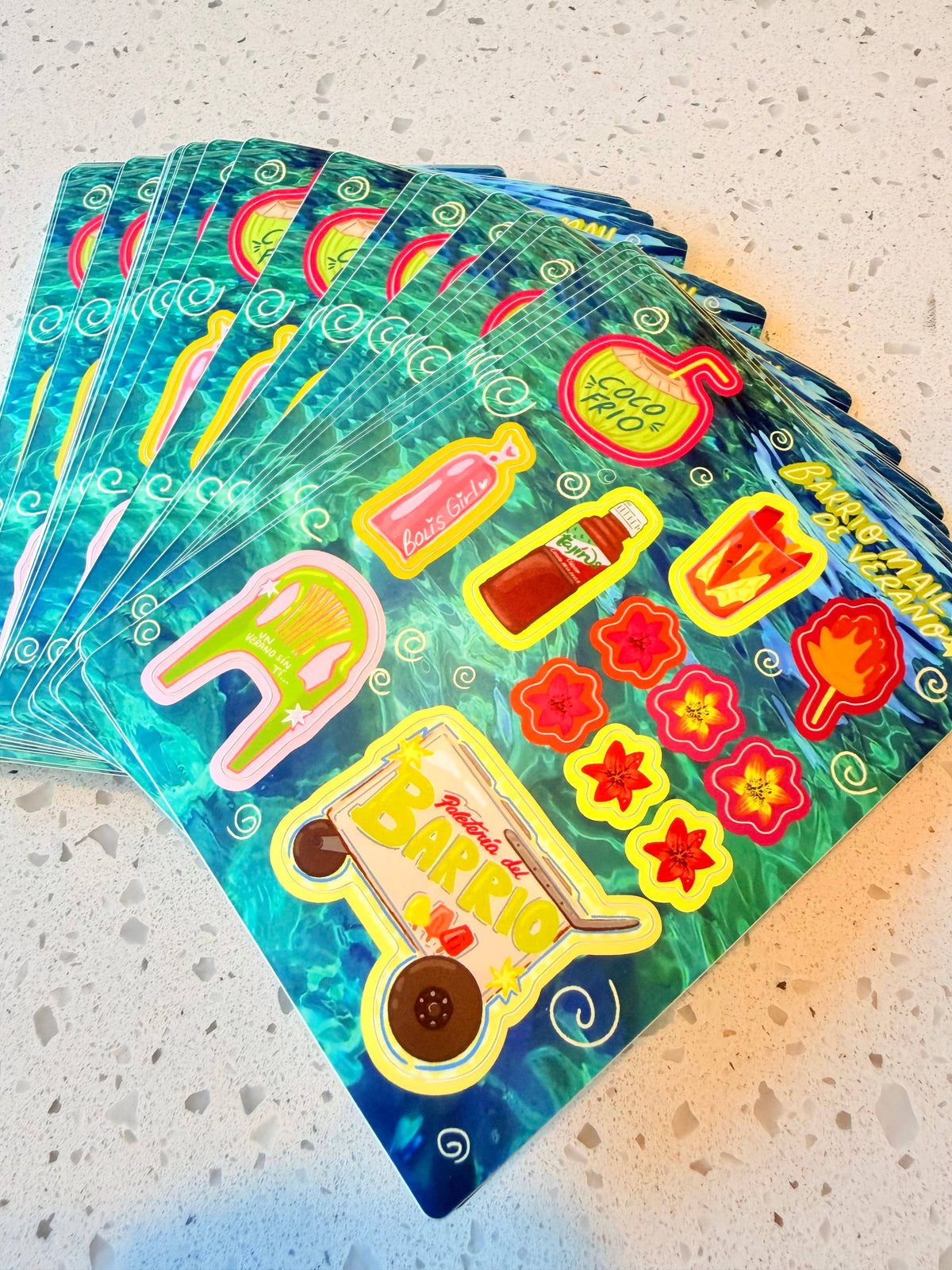Verano  - Sticker Sheet