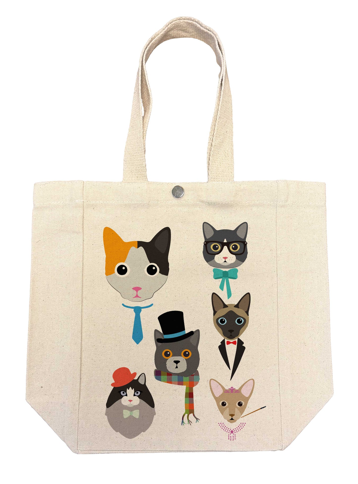 Cat Characters Lunch Bag