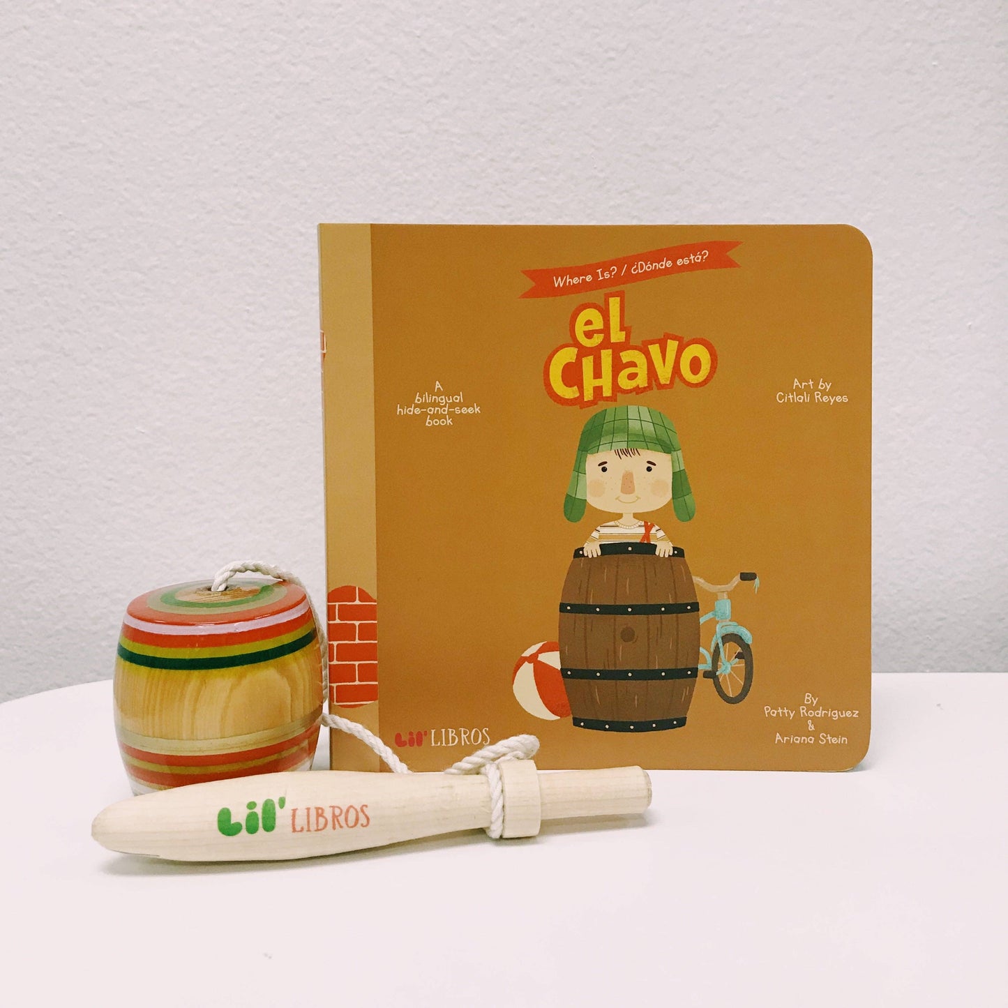 Where is? / ¿Dónde está? El Chavo (Bilingual English and Spanish)