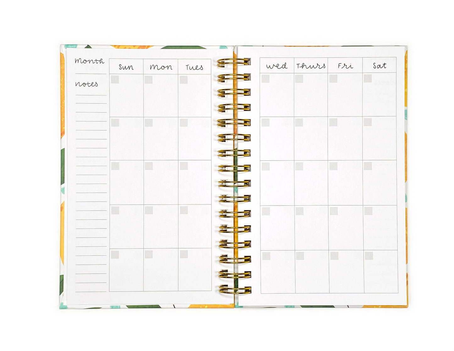 Lemons Undated Weekly Planner