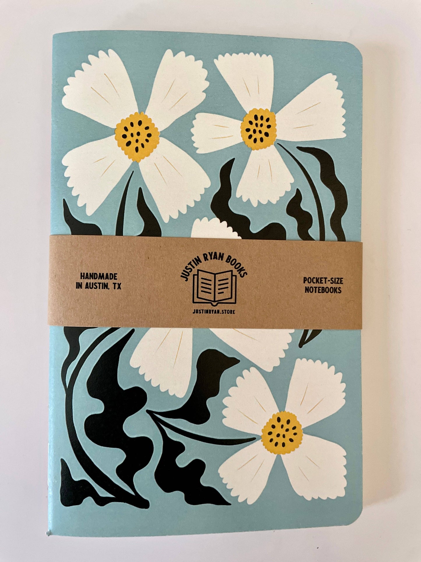 Spring Floral Notebook: Lined / 5x7 Single Pink