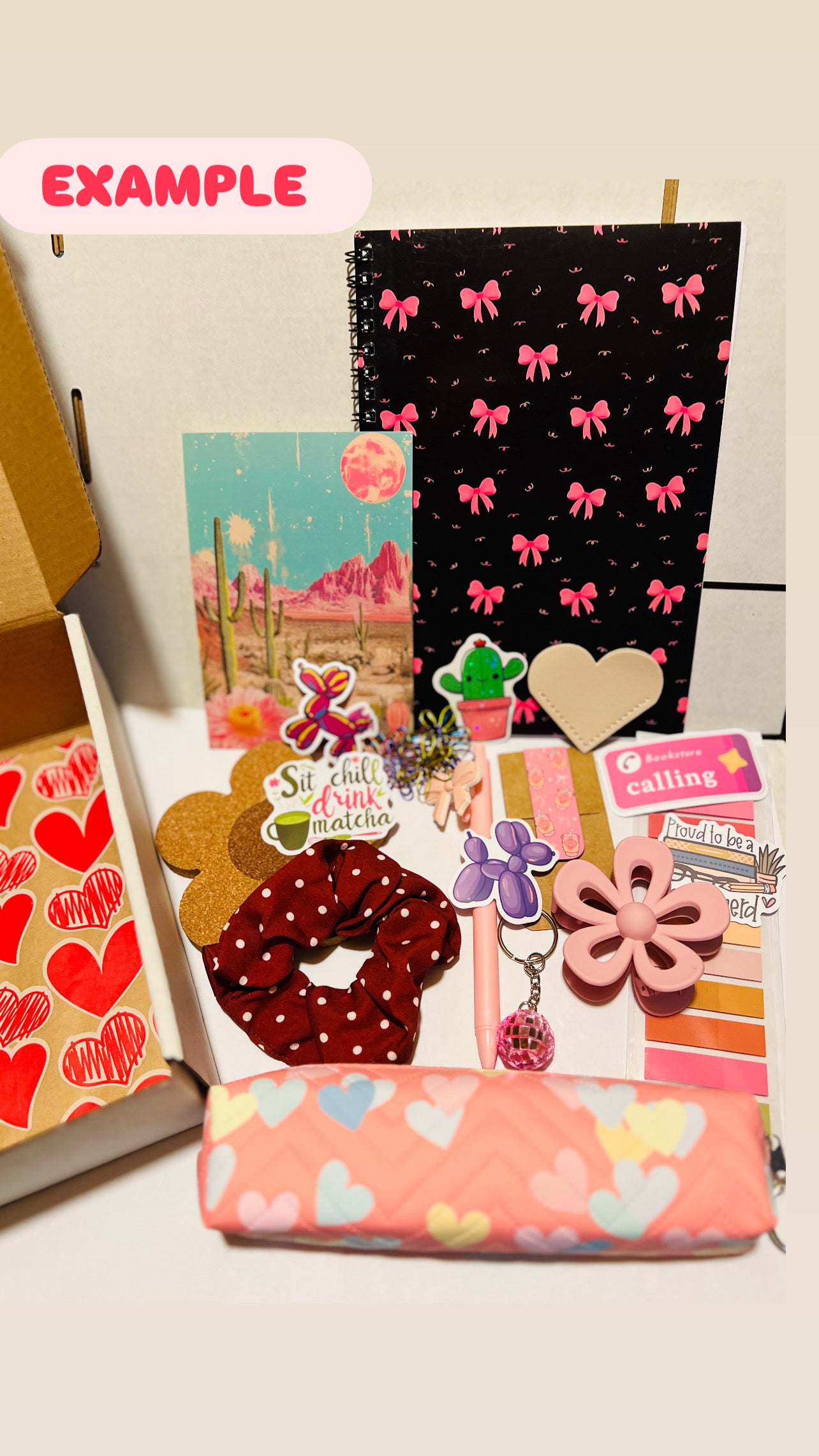 Mystery Stationery Bookish Box - Medium