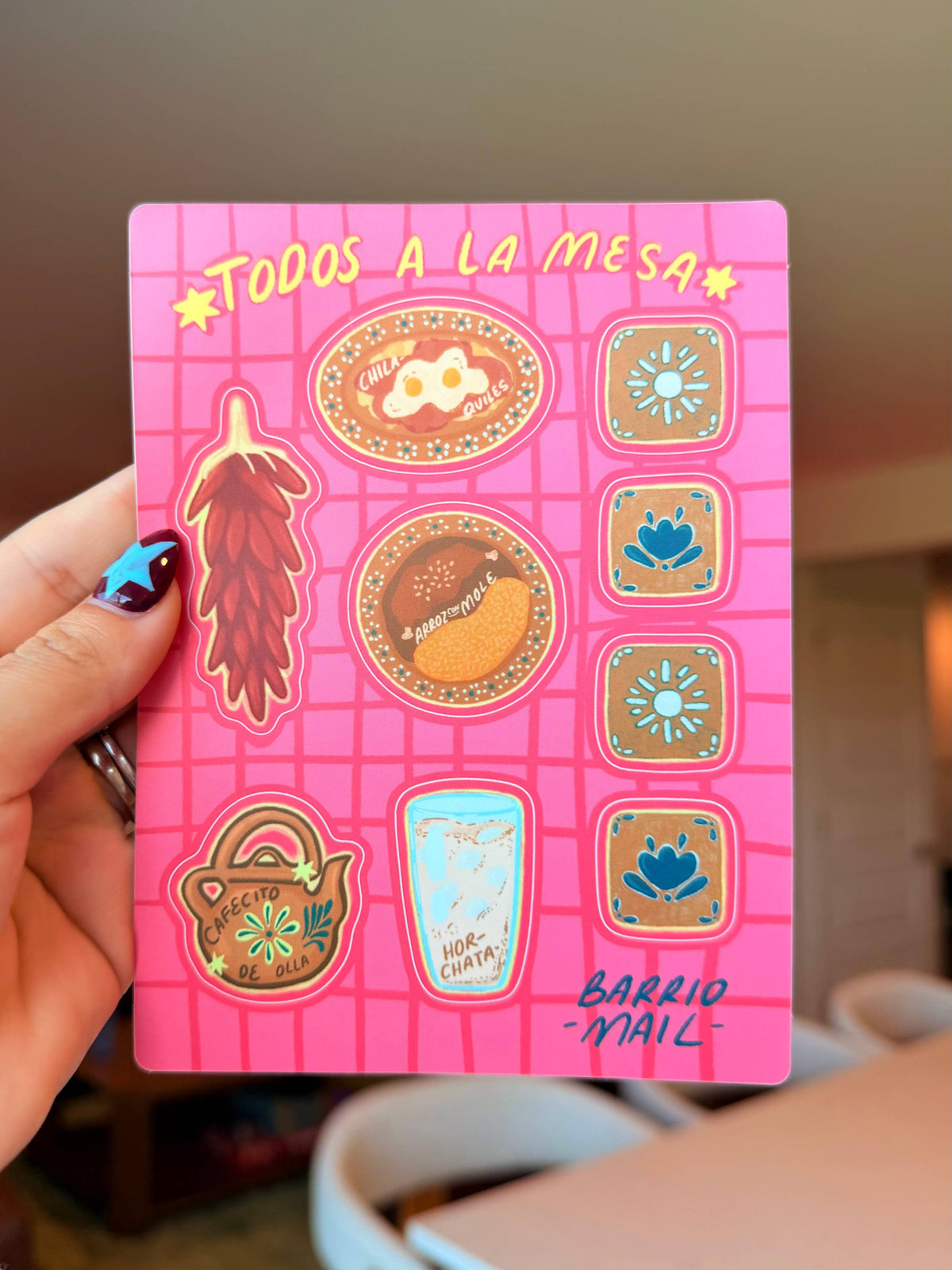 Todos a la mesa - Sticker Sheet