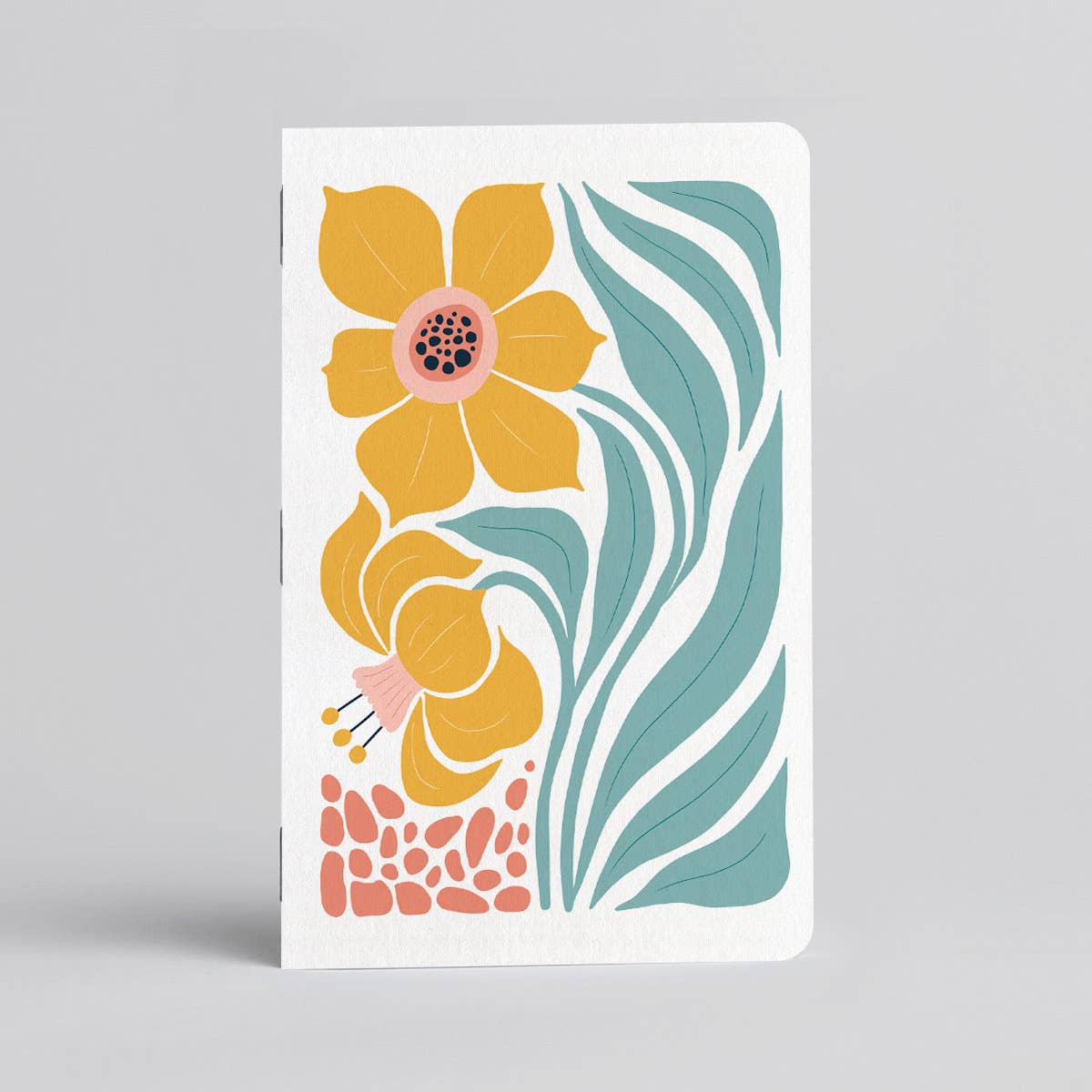 Pockets of Lillies Notebook: Lined / 5" x 7" single