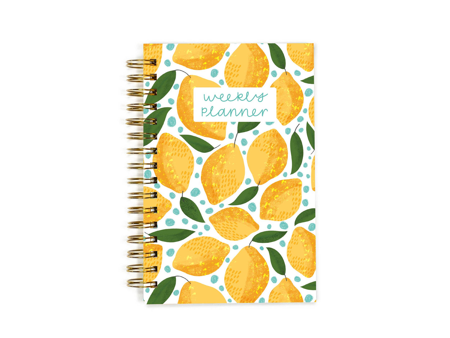 Lemons Undated Weekly Planner