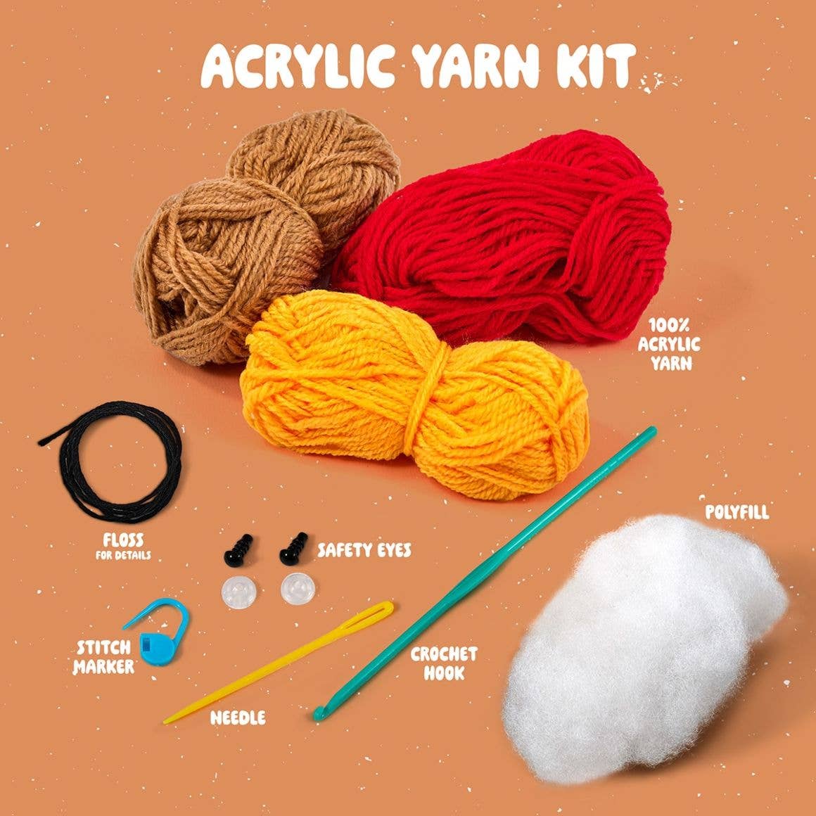 Bucilla ® Amigurumi Crochet Kit - Pete the Pizza 5"