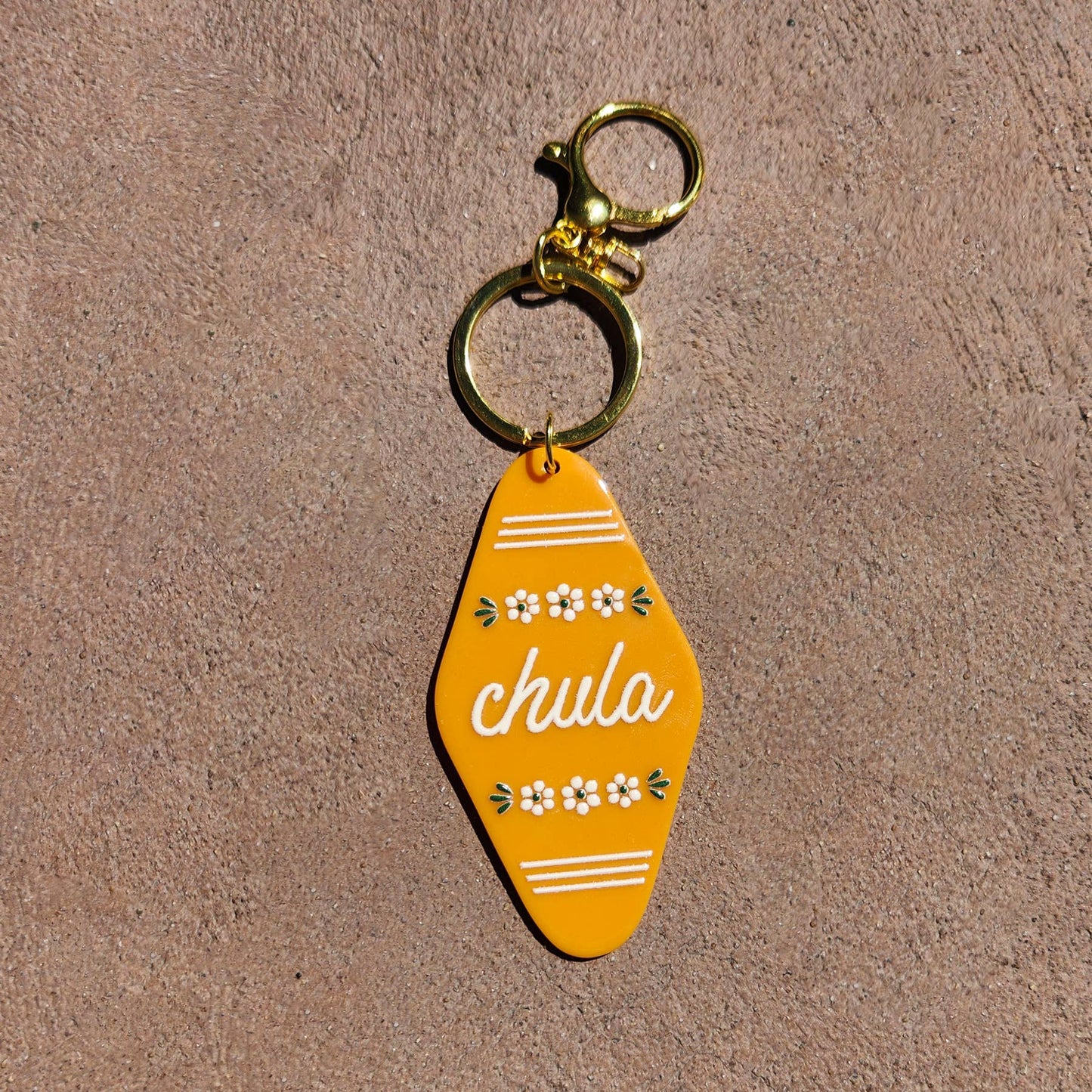 Chula "Barro" Acrylic Motel Keychain