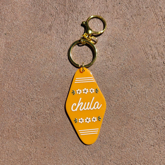 Chula "Barro" Acrylic Motel Keychain
