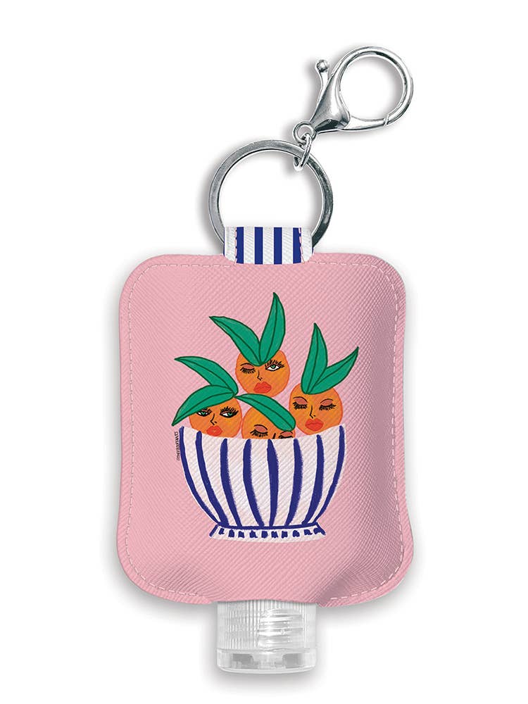 Sassy Oranges Hand Santitizer Holder