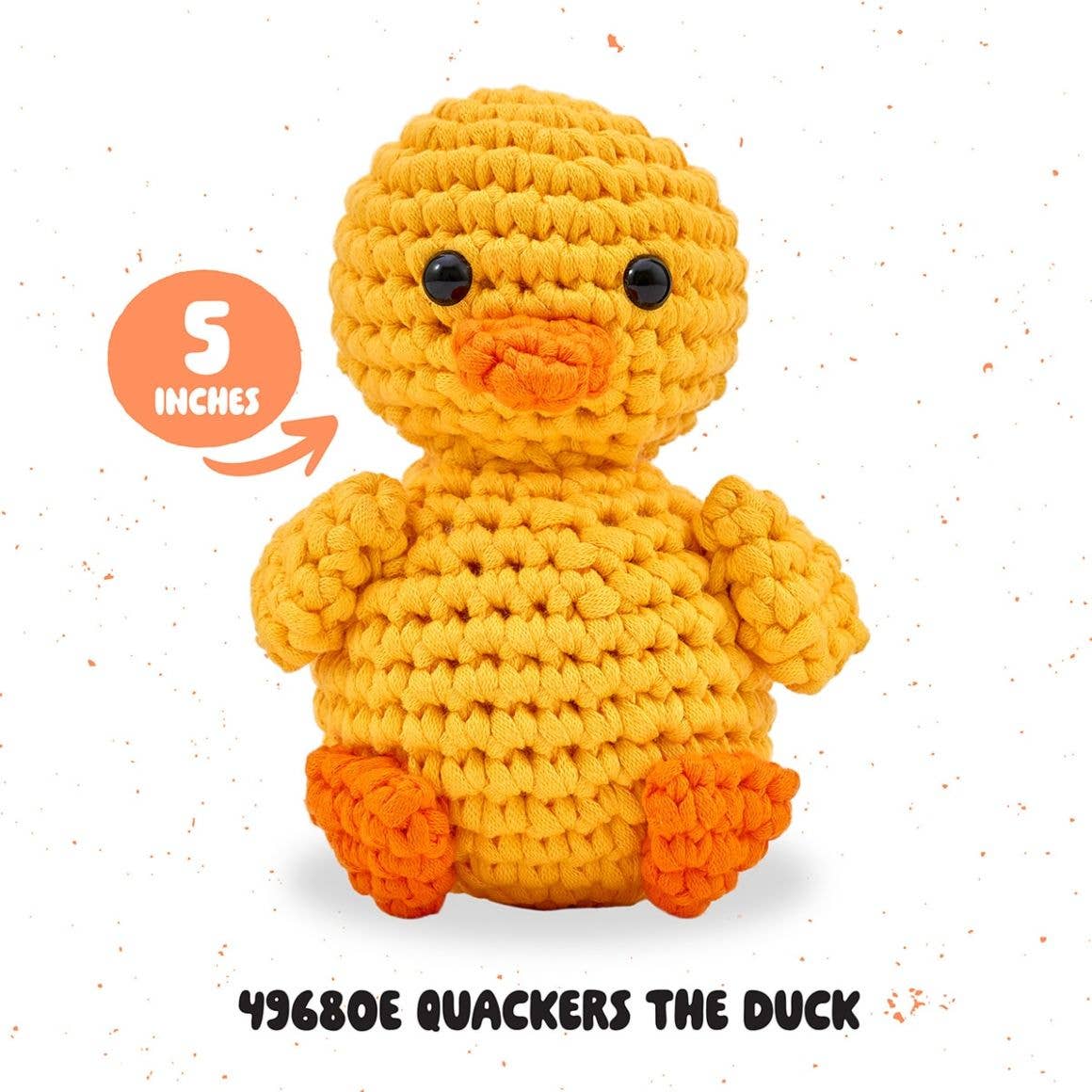 Bucilla ® Amigurumi Crochet Kit - Quackers the Duck 5"