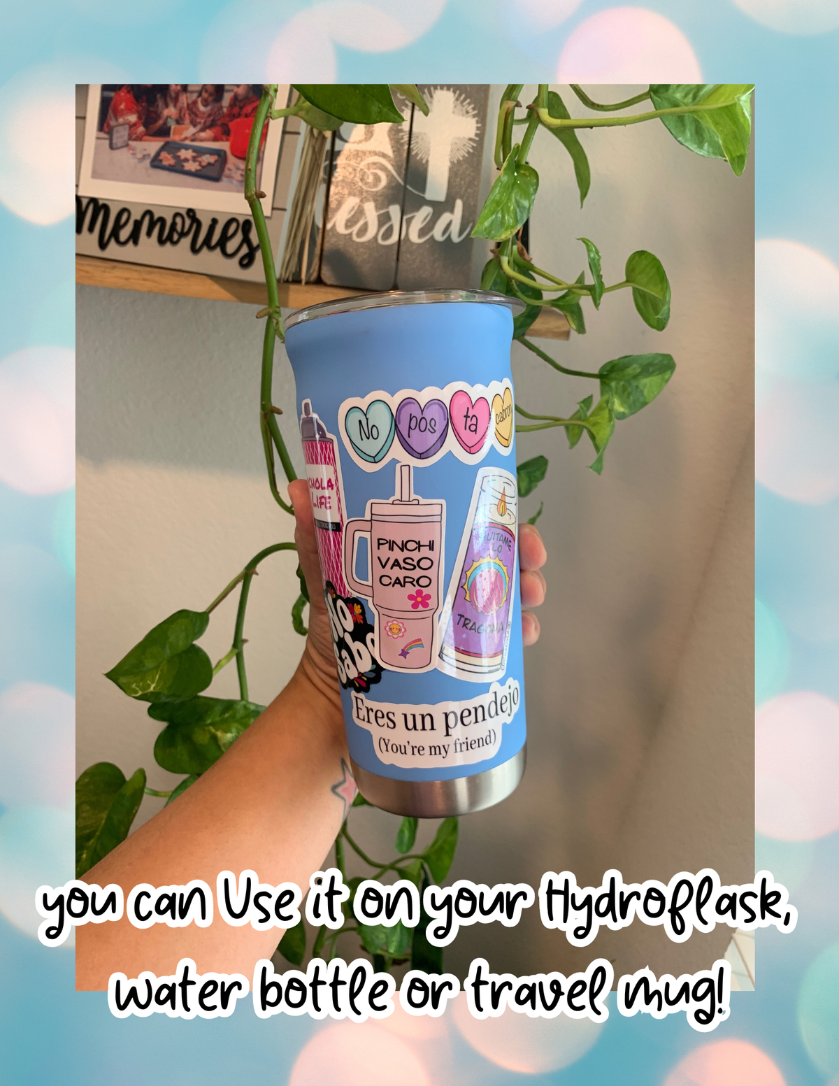 Grandma hobbies sticker Cute Craft Lover Vinyl Sticker