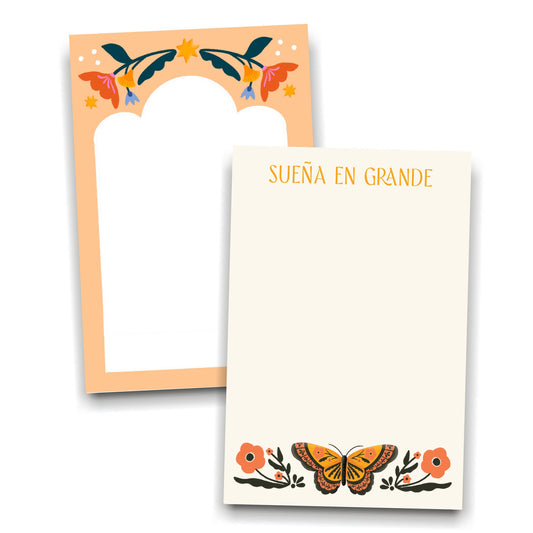 Flores - Spanish Floral Notepad