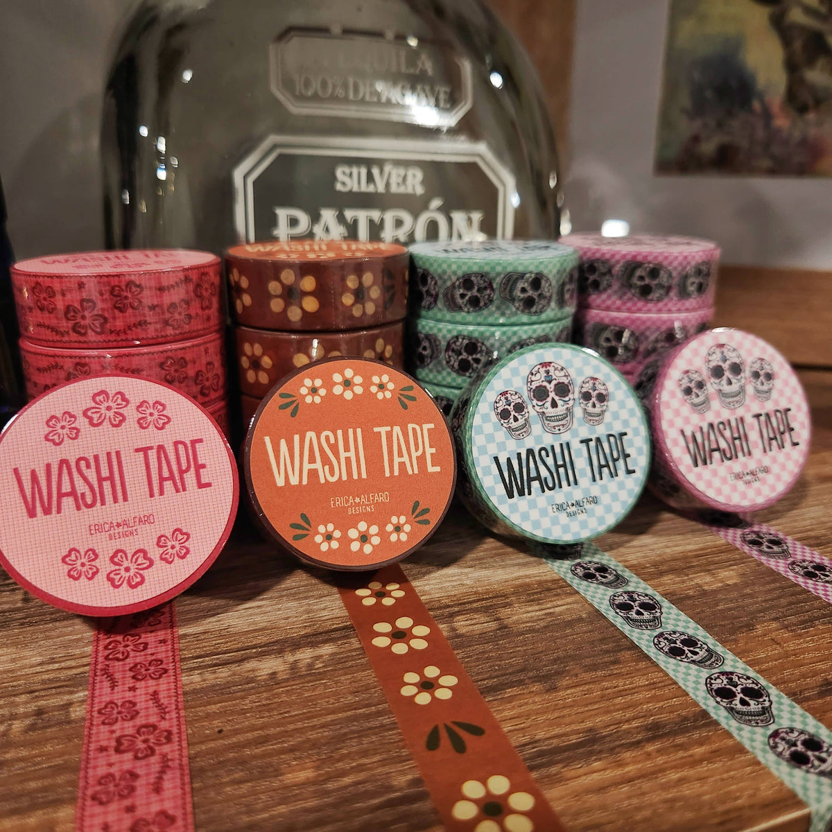 Barro Floral Mexican Washi Tape