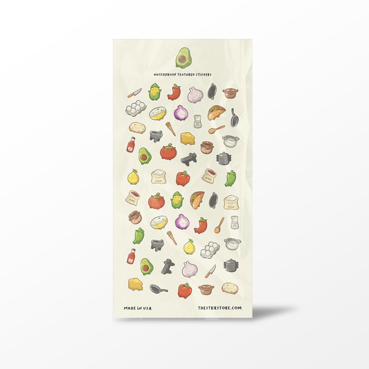 Cocina / Ingredients & Tools Sticker Sheet